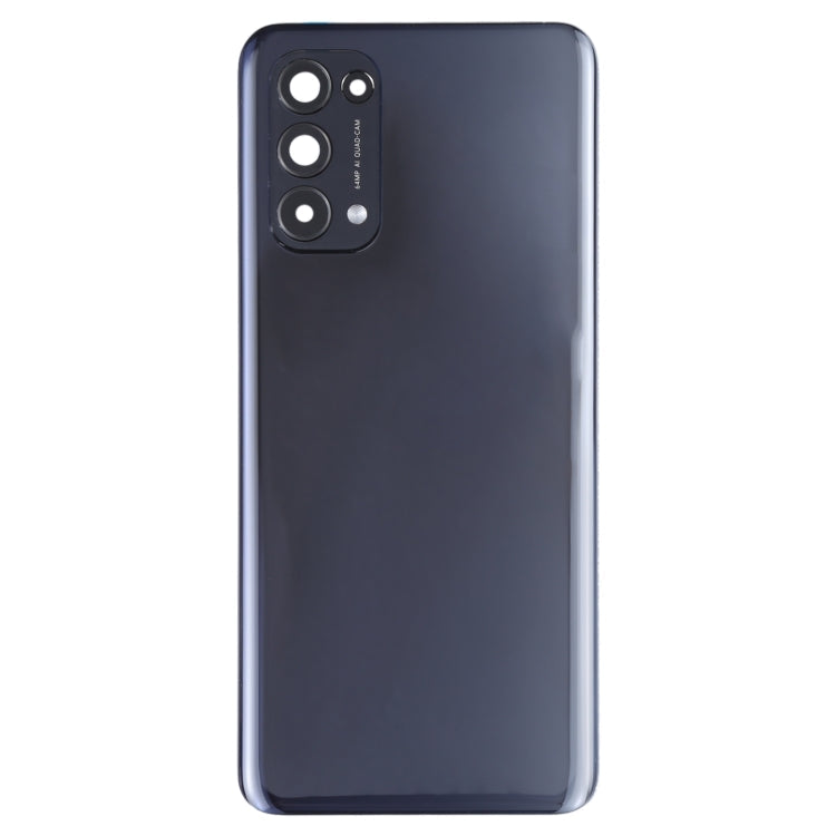 Original Battery Back Cover for OPPO Reno5 5G / Find X3 Lite PEGM00, PEGT00, CPH2145(Black) - High-Quality Replacement Cover