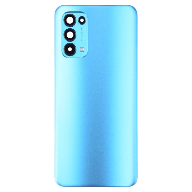 Replacement Battery Back Cover for OPPO Reno5 5G / Find X3 Lite PEGM00, PEGT00, CPH2145 (Blue)