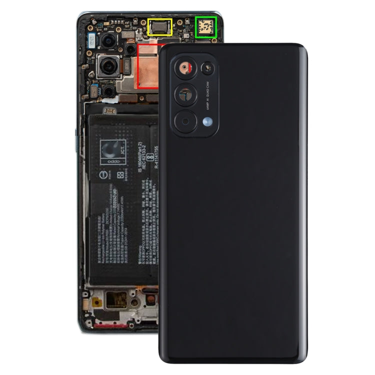 OPPO Reno5 Pro 5G Battery Back Cover in Black