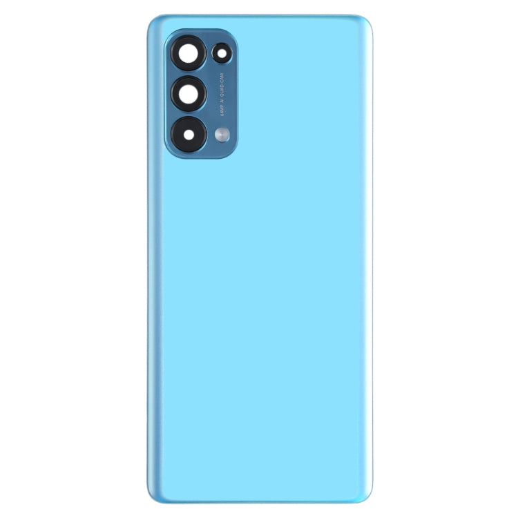 Blue Original Battery Back Cover for OPPO Reno5 Pro 5G PDSM00, PDST00, CPH2201 with Guaranteed Compatibility