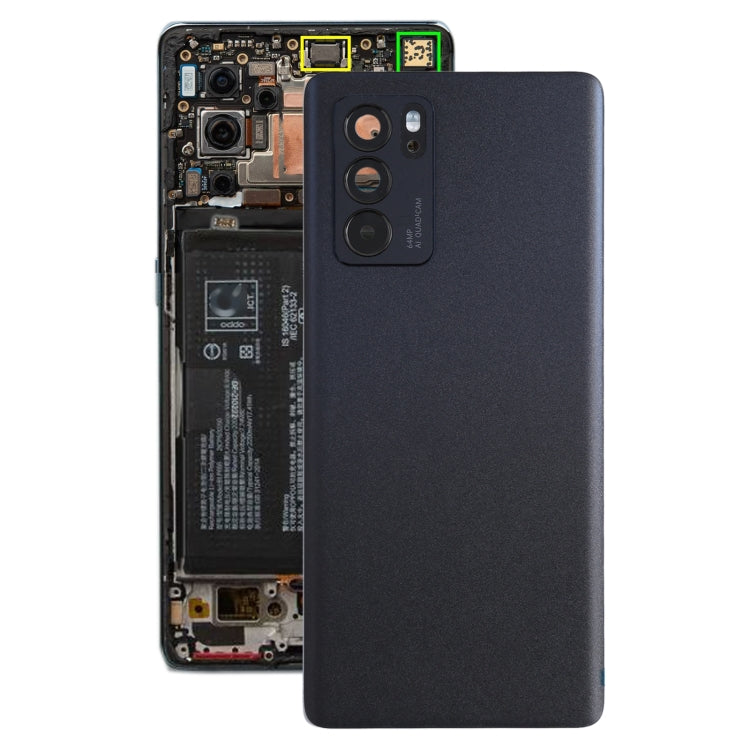 OPPO Reno6 Pro 5G PEPM00, CPH2249 Battery Back Cover (Black)