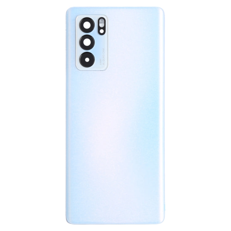 Original Blue Battery Back Cover for OPPO Reno6 Pro 5G PEPM00, CPH2249 - Genuine Replacement Part
