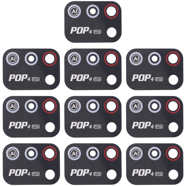 10-Piece Back Camera Lens Set for Upgrading Tecno Pop 4 Pro