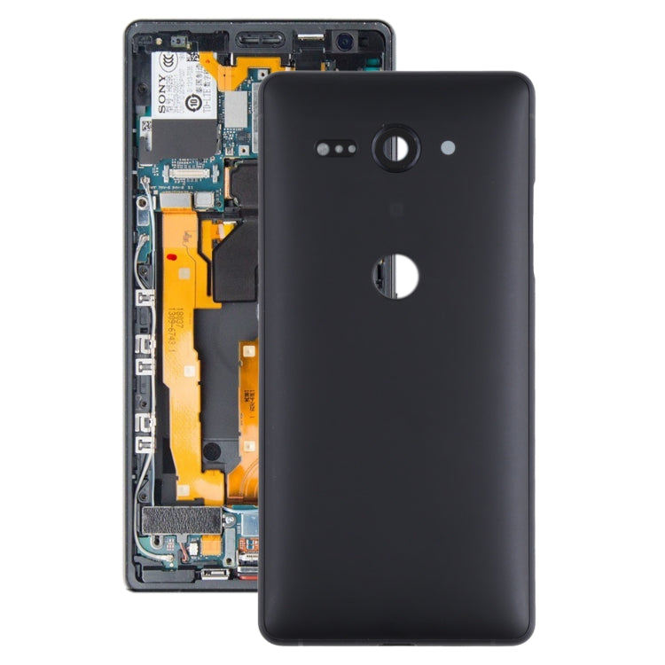 Black Battery Back Cover Replacement for Sony Xperia XZ2 Compact