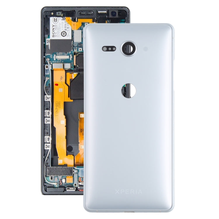 Silver Battery Back Cover for Sony Xperia XZ2 Compact