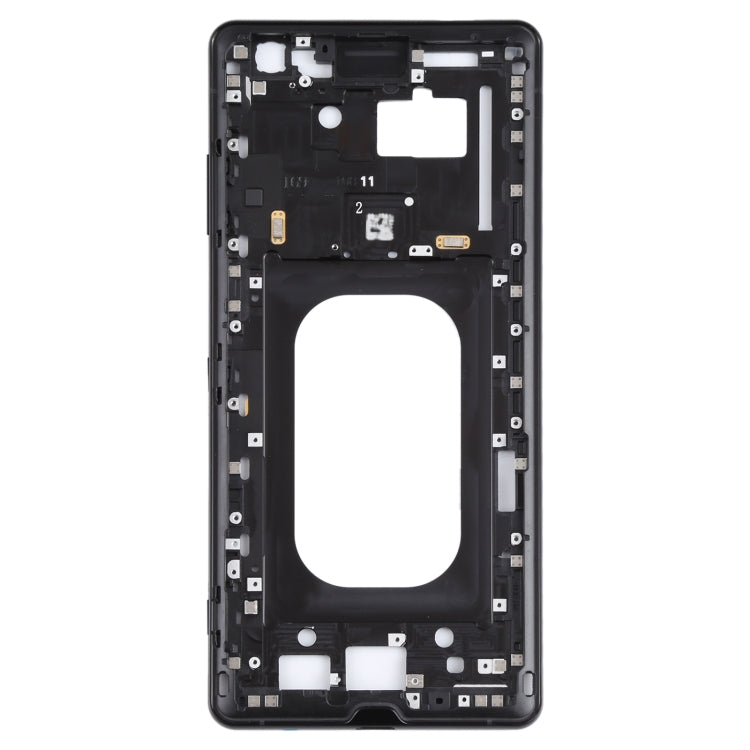 Sony Xperia XZ3 Black Middle Frame Bezel Plate