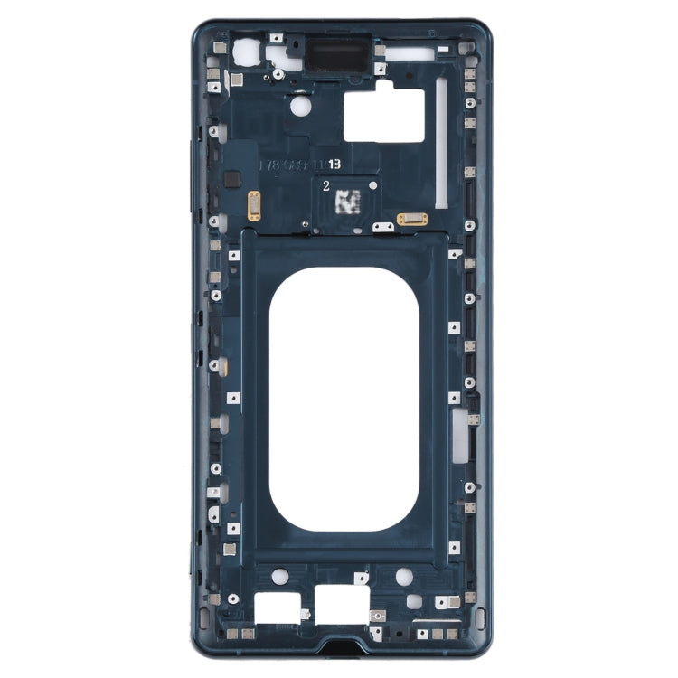 Middle Frame Bezel Plate Replacement for Sony Xperia XZ3 - Blue