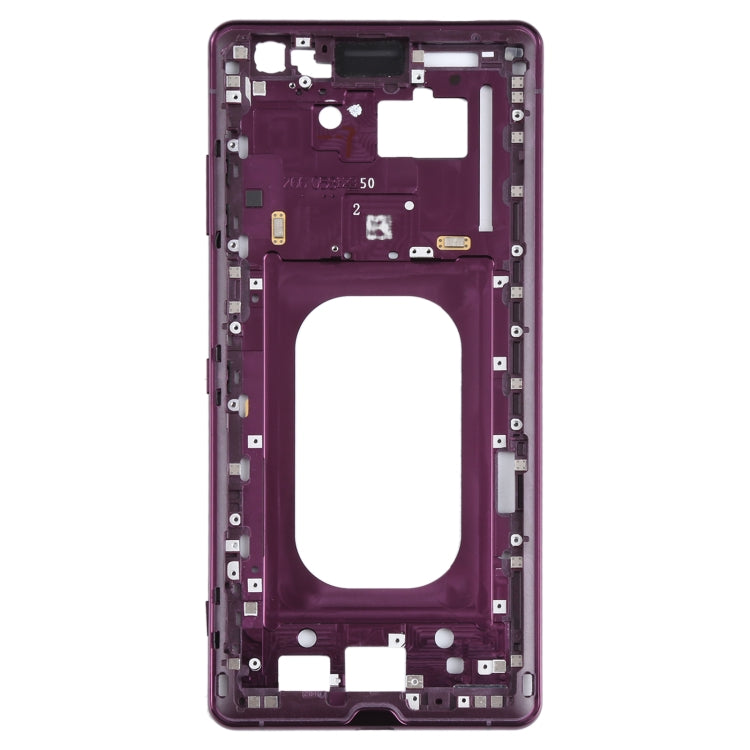Sony Xperia XZ3 Middle Frame Bezel Plate in Purple