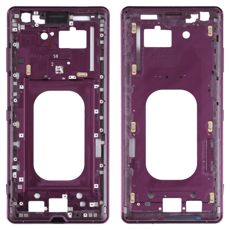 Sony Xperia XZ3 Middle Frame Bezel Plate in Purple