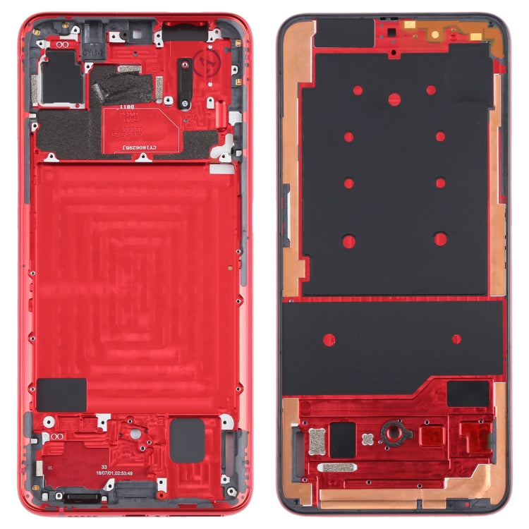 Red Original Middle Frame Bezel Plate for vivo NEX S