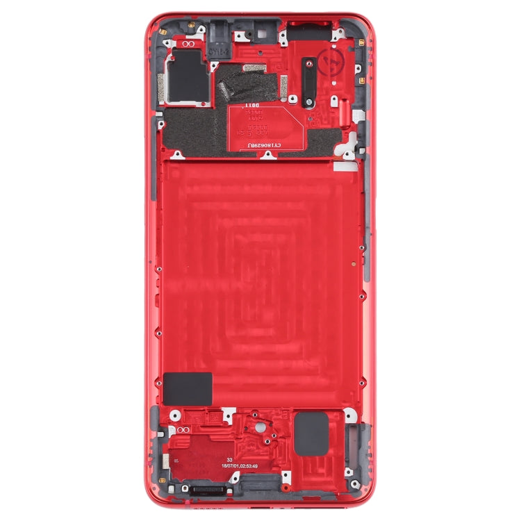 Red Original Middle Frame Bezel Plate for vivo NEX S