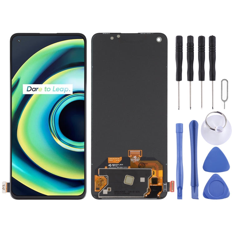 Super AMOLED LCD Screen and Touch Digitizer for OPPO Realme Q3 Pro 5G