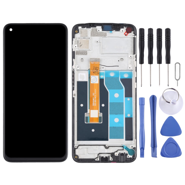 OPPO Realme Narzo LCD Screen and Digitizer Assembly with Frame