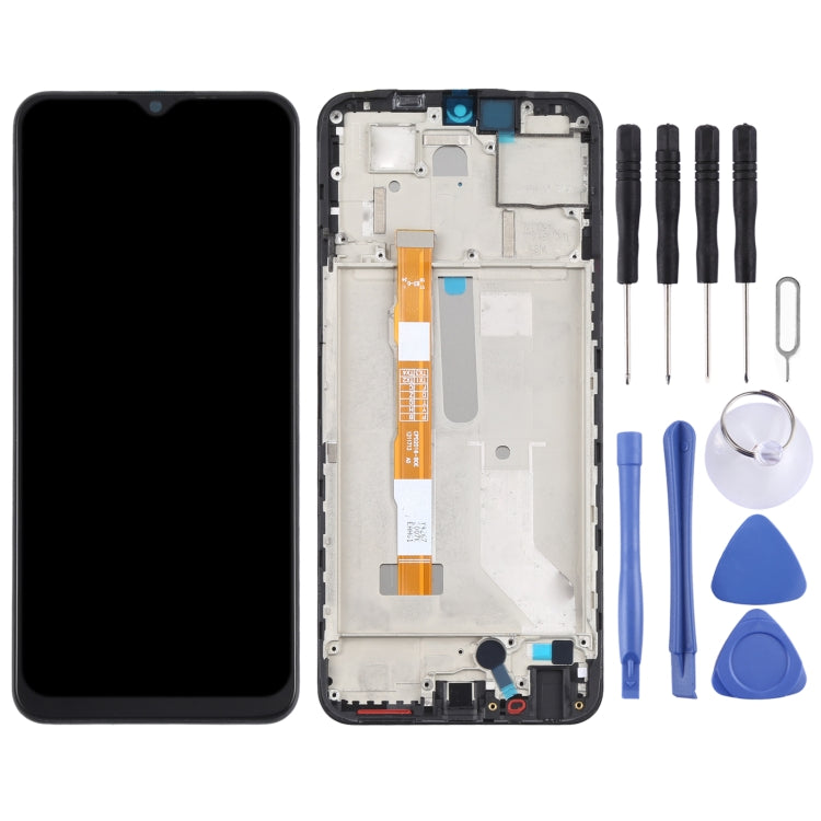 LCD Display and Touch Screen Assembly with Frame for Vivo Y52s V2057A