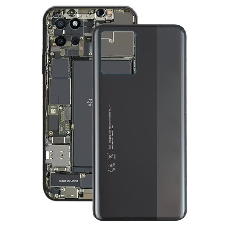 Replacement Back Housing Cover for OPPO Realme 8 4G RMX3085 (Black)