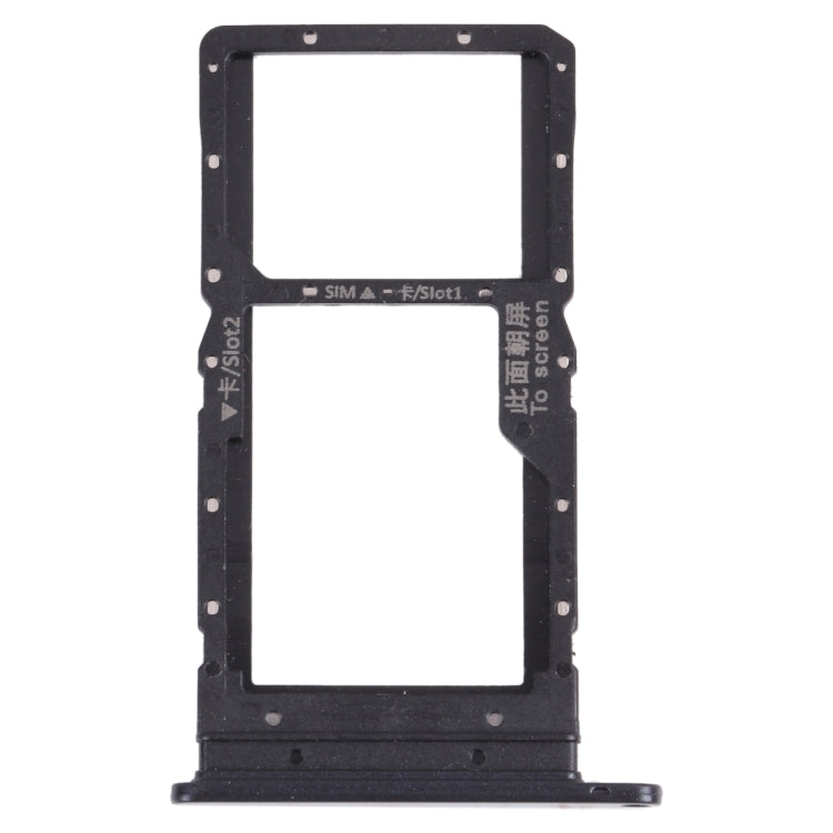 SIM Card Tray and Micro SD Card Tray Replacement for Honor play 5T (Black)