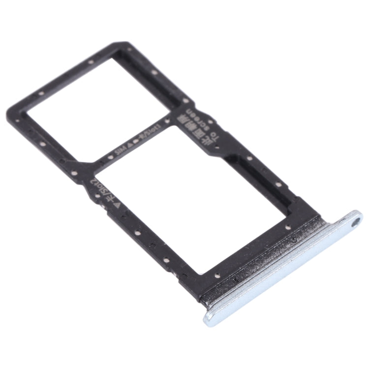 SIM Card Tray and Micro SD Card Tray Replacement for Honor Play 5T (Green)