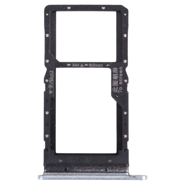 SIM Card Tray and Micro SD Card Tray Replacement for Honor Play 5T (Green)