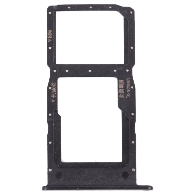 SIM Card Tray and Micro SD Card Tray Replacement for Huawei Enjoy 20 5G (Black)