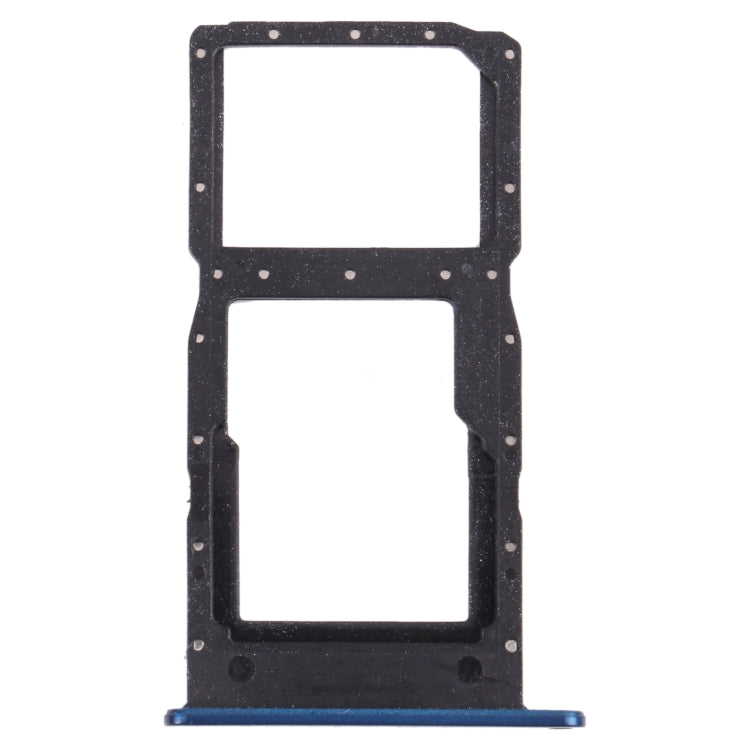 SIM Card Tray + Micro SD Card Tray Replacement for Huawei Enjoy 20 5G (Blue)