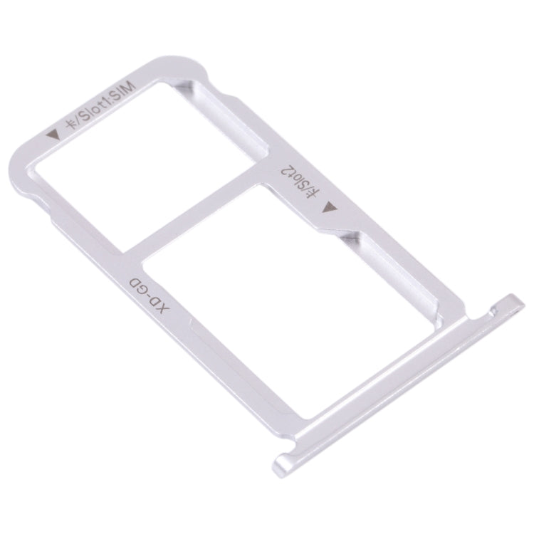 SIM Card and Micro SD Card Tray for Honor 9X Lite (Silver)