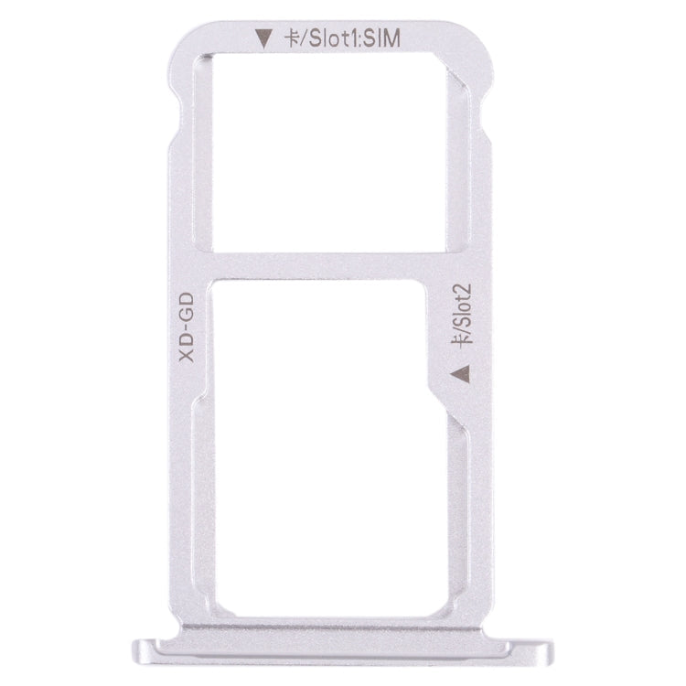 SIM Card and Micro SD Card Tray for Honor 9X Lite (Silver)