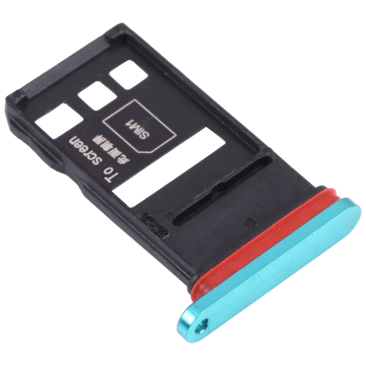 SIM Card Tray and Micro SD Card Tray Replacement for Honor 30 Pro+ (Green)