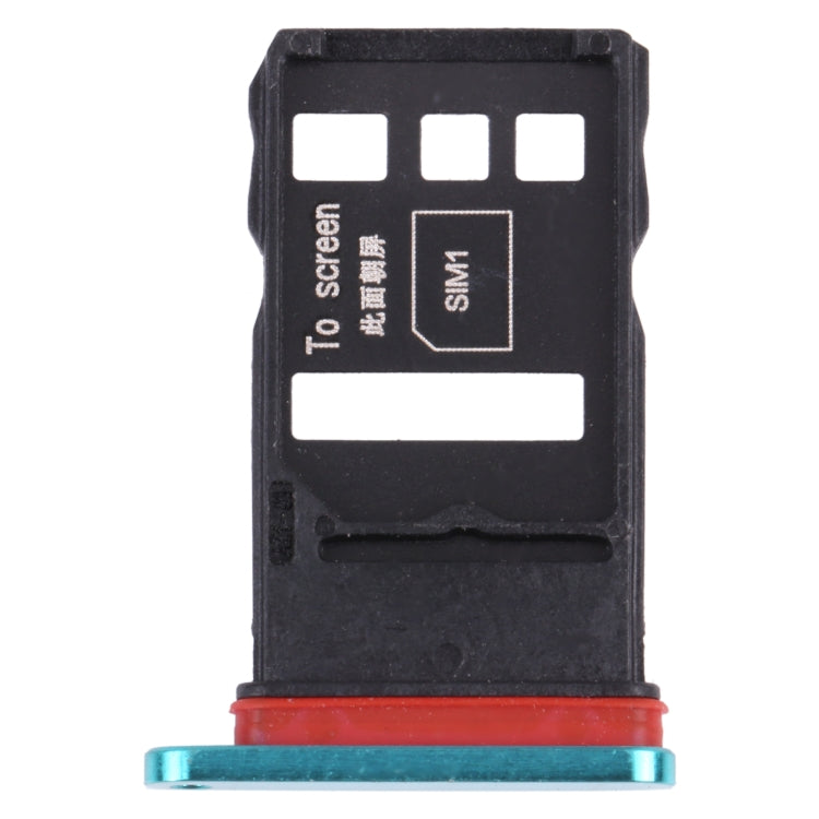 SIM Card Tray and Micro SD Card Tray Replacement for Honor 30 Pro+ (Green)