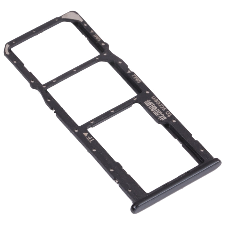 SIM and Micro SD Card Tray Set for Huawei Y7 (2018) - Black