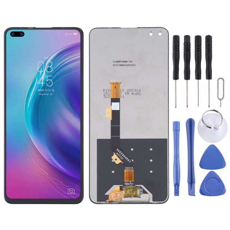 Tecno Camon 16 Premier CE9, CD6j LCD Screen and Digitizer Full Assembly