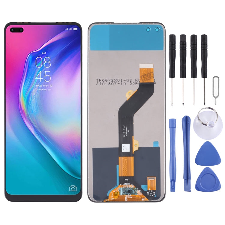 LCD Screen and Digitizer Full Assembly for Tecno Camon 16 Pro - Enhance Your Device's Functionality and Appearance