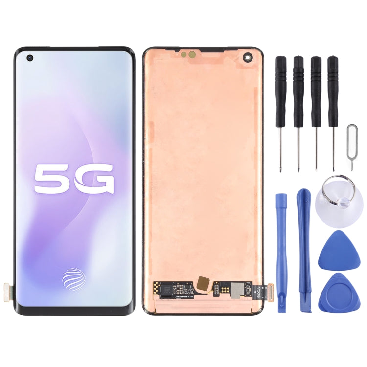 Complete LCD Screen and Digitizer Assembly for Vivo X50 Pro+ / X50 Pro Plus / iQOO 5 Pro 5G V2025A V2011A