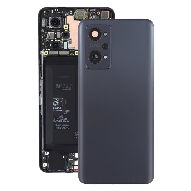 Battery Back Cover with Camera Lens Cover for OPPO Realme GT Neo2 (Black)