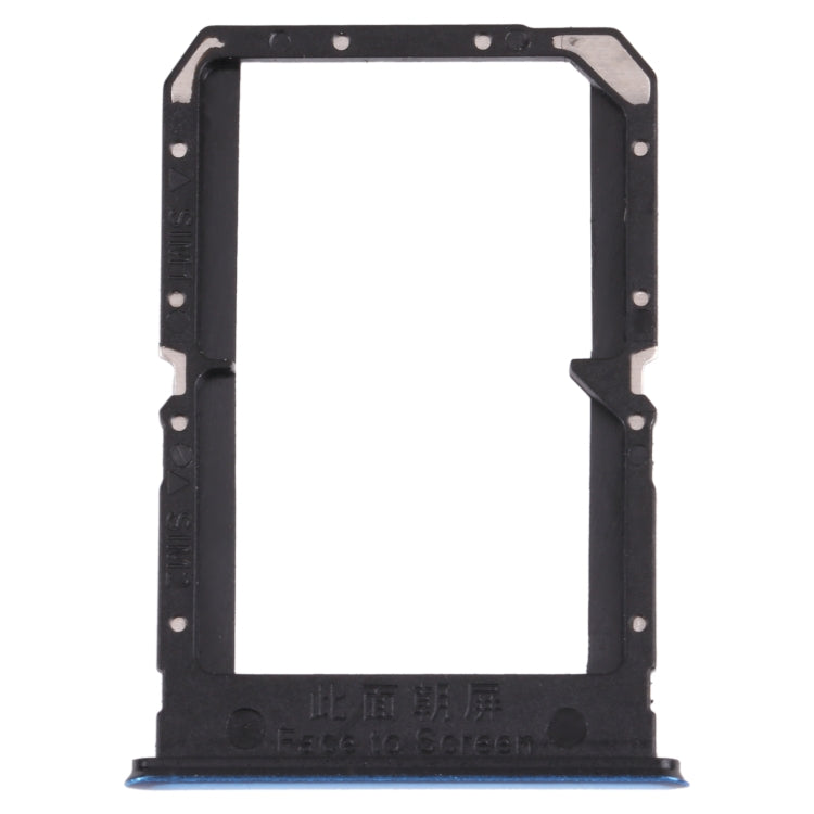 Replacement Blue SIM Card Tray for OPPO Reno5 5G PEGM00 PEGT00 CPH2145