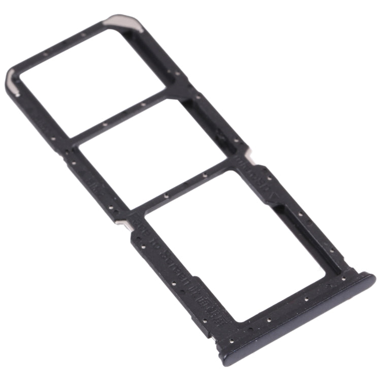 OPPO A16 / A16S Replacement SIM Card and Micro SD Card Trays (Black)