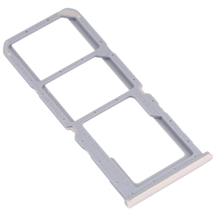 Gold SIM Card Tray, SIM Card Tray, and Micro SD Card Tray for OPPO A16 / A16S CPH2269 CPH2271