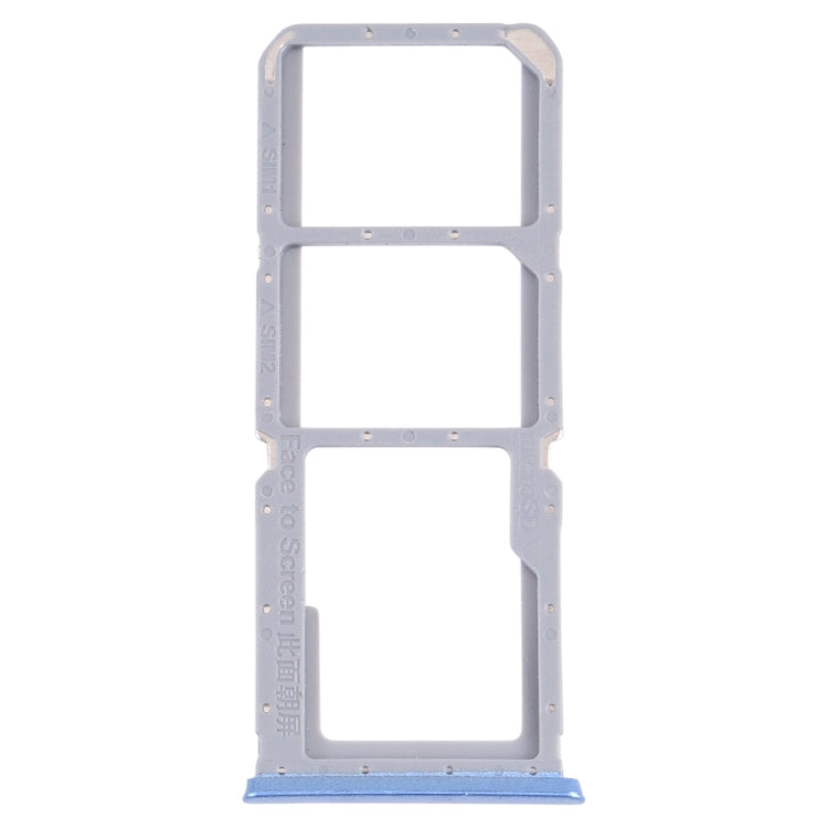 OPPO A16/A16S CPH2269 CPH2271 Blue SIM Card and Micro SD Card Tray Set