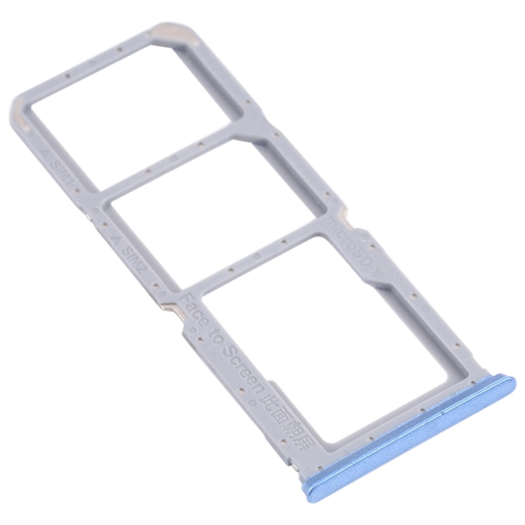 OPPO A16/A16S CPH2269 CPH2271 Blue SIM Card and Micro SD Card Tray Set