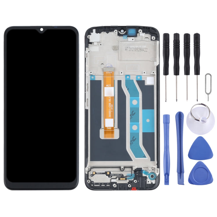 OPPO Realme C21Y/C25Y LCD Screen and Digitizer Assembly with Frame