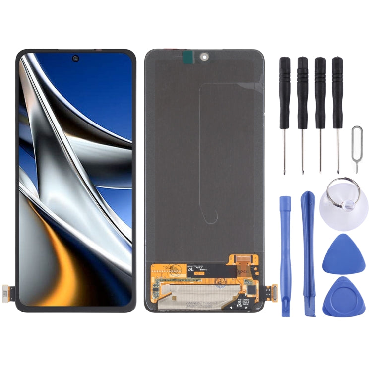 AMOLED LCD Display and Touch Screen Assembly for Xiaomi Poco X4 Pro 5G