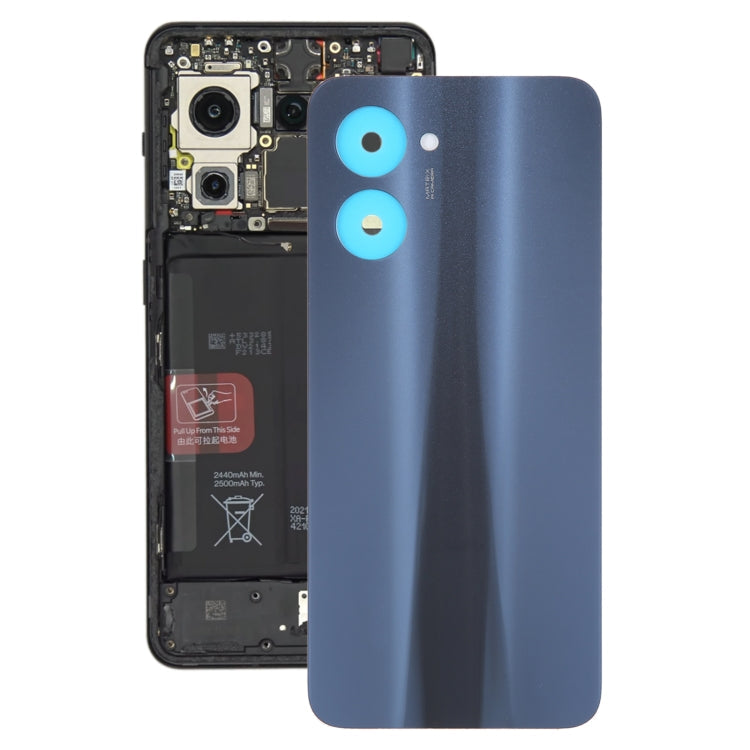 Original Battery Back Cover Replacement for Realme 10 Pro (Black)