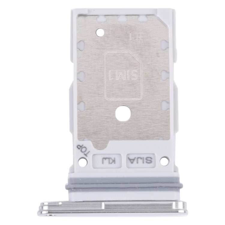 White SIM Card Tray Set for Samsung Galaxy S22+ 5G / S22 5G / SM-S906B SM-S901B
