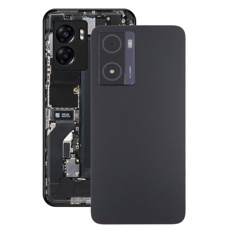 Original Battery Back Cover with Camera Lens Cover for OPPO A57 (Black)