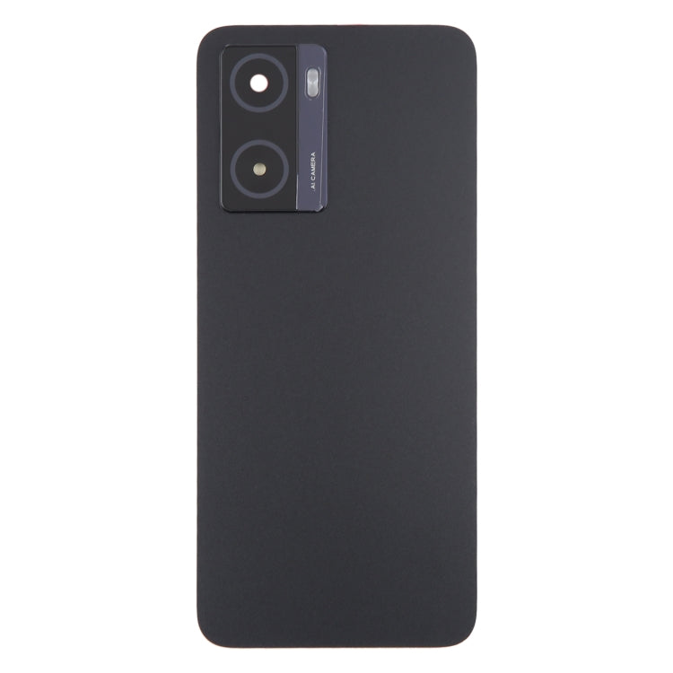 Original Battery Back Cover with Camera Lens Cover for OPPO A57 (Black)