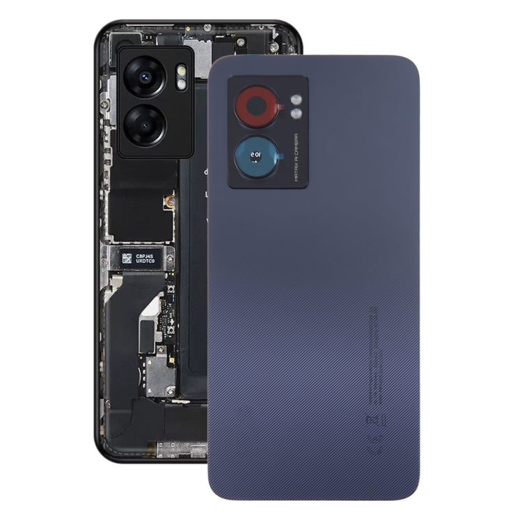 Battery Back Cover with Camera Lens for Realme Narzo 50 5G (Black)