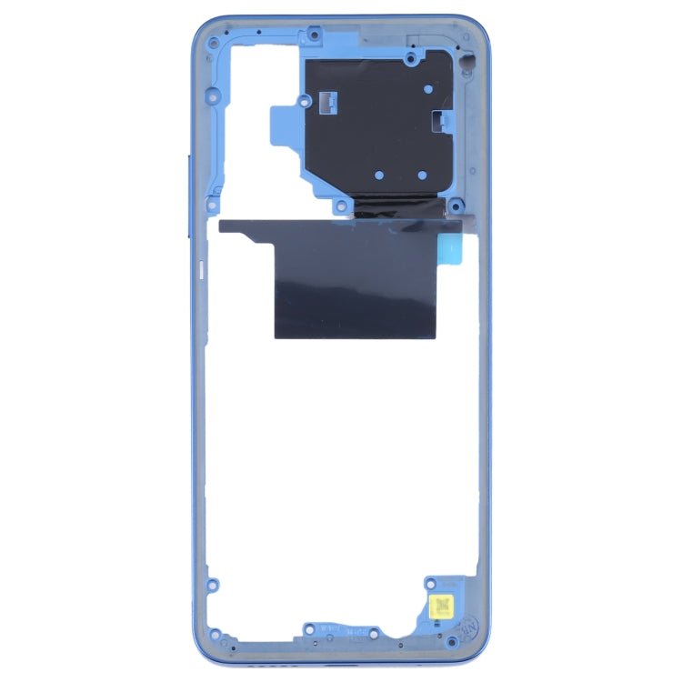 Upgrade Your Xiaomi Poco M4 Pro 4G MZB0B5VIN with Genuine Middle Frame Bezel Plate (Blue)