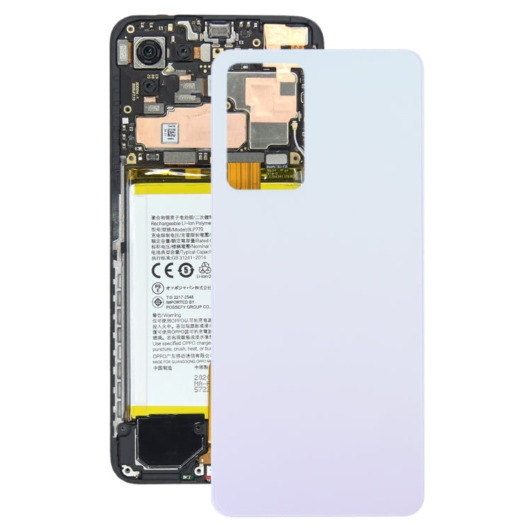 Glass Back Cover Replacement for OPPO Reno7 Pro 5G (Pink)
