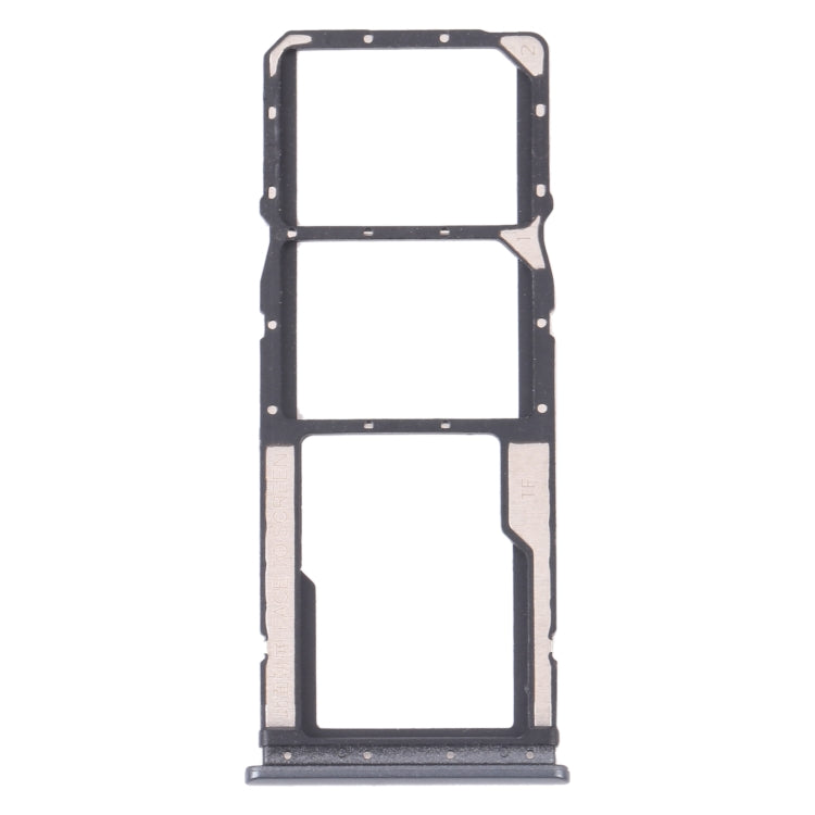 SIM and Micro SD Card Tray for Xiaomi Redmi 10/Redmi 10 Prime/Redmi Note 11 4G/Redmi 10 2022 (Black)