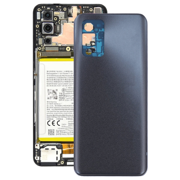 Replacement Battery Back Cover and Middle Frame for OPPO Realme Q3 Pro 5G / Realme Q3 Pro Carnival (Black)