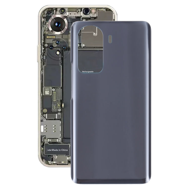 Black Battery Back Cover for Honor 60 Pro - Enhance Your Device's Appearance and Performance